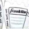 Logan Davidson 2024 Las Vegas Aviators Game Worn & Signed White & Grey Franklin Batting Gloves