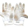 Logan Davidson 2024 Las Vegas Aviators Game Worn & Signed White & Grey Franklin Batting Gloves