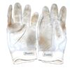 Logan Davidson 2024 Las Vegas Aviators Game Worn & Signed White & Grey Franklin Batting Gloves