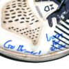 Luke Waddell 2024 Atlanta Braves #79 Training Worn & Signed White, Grey & Blue Under Armour Shoes