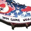 Adam Zebrowski 2024 Rome Emperors Game Worn & Signed Patriotic 1776 July 4th Nike Baseball Cleats