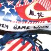 Adam Zebrowski 2024 Rome Emperors Game Worn & Signed Patriotic 1776 July 4th Nike Baseball Cleats