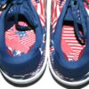 Adam Zebrowski 2024 Rome Emperors Game Worn & Signed Patriotic 1776 July 4th Nike Baseball Cleats