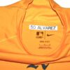 Armando Alvarez 2024 Game Worn & Signed Official Oakland Athletics 50 ALVAREZ Long Sleeve Nike Dri-Fit Shirt