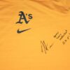 Armando Alvarez 2024 Game Worn & Signed Official Oakland Athletics 50 ALVAREZ Long Sleeve Nike Dri-Fit Shirt