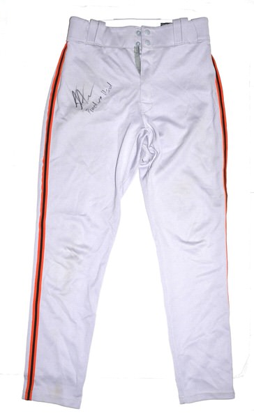 Armando Alvarez San Francisco Giants Practice Worn & Signed Nike MLB Pants