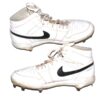 Drew Lugbauer 2024 Las Vegas Aviators Game Worn & Signed White & Black Nike Air Jordan Baseball Cleats