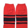 Logan O’Hoppe 2024 Los Angeles Angels Game Worn & Signed Red & Black Baseball Stirrups