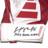 Logan O’Hoppe Los Angeles Angels 2024 Game Worn & Signed Red & White Adidas Adizero Gloves