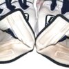 Luke Waddell 2024 Gwinnett Stripers Game Worn & Signed White & Blue Franklin Batting Gloves