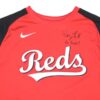 Stuart Fairchild 2024 Player Issued & Signed Official Cincinnati Reds FAIRCHILD 17 Nike Dri-Fit Baseball Pullover - Worn for Batting Practice!