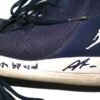 Armando Alvarez 2024 Oakland Athletics Training Worn & Signed Blue Nike Air Jordan Shoes - Worn for BP!