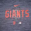 Armando Alvarez Practice Worn & Signed Official San Francisco Giants Baseball "ALVAREZ 81" Nike Dri-Fit Shirt
