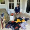 Armando Alvarez with 2024 Oakland Athletics Training Worn & Signed Blue Nike Air Jordan Shoes - Worn for BP!