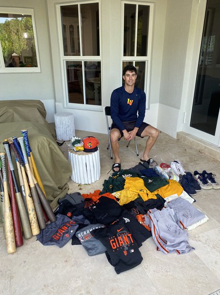 Armando Alvarez with San Francisco Giants Practice Worn & Signed Nike MLB Pants - Worn during Spring Training!
