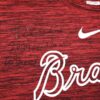 Drake Baldwin 2024 Practice Worn & Signed Official Atlanta Braves BALDWIN 81 Nike Dri-Fit XL Shirt