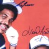 George Bell, Lloyd Moseby and Jesse Barfield Toronto Blue Jays Autographed Signed 8 x 10 Photo - Under The Radar COA