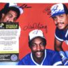 George Bell, Lloyd Moseby and Jesse Barfield Toronto Blue Jays Autographed Signed 8 x 10 Photo - Under The Radar COA6