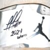 Rusber Estrada 2024 Leones de Ponce Game Worn & Signed Nike Air Jordan Leg Guard
