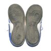 Rusber Estrada 2024 Leones de Ponce Training Worn & Signed White & Blue Nike Dunk Low Jackie Robinson Shoes