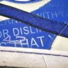 Rusber Estrada 2024 Leones de Ponce Training Worn & Signed White & Blue Nike Dunk Low Jackie Robinson Shoes