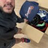 Rusber Estrada with 2024 Leones de Ponce Game Worn & Signed Nike Air Jordan Leg Guard