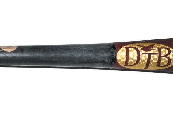 Stuart Fairchild 2024 Cincinnati Reds Game Used & Signed Dove Tail DTB Baseball Bat