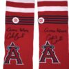 Coleman Crow 2023 Game Worn & Signed Official Los Angeles Angels Stance MLB Socks