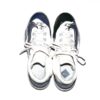 Coleman Crow 2024 Milwaukee Brewers Practice Worn & Signed White & Blue Nike Alpha Huarache Baseball Cleats