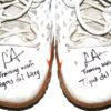 Logan Davidson 2024 Tigres del Licey Training Worn & Signed Nike Trout 856 Baseball Shoes
