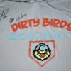 Rusber Estrada 2024 Batting Practice Worn & Signed Official Charleston Dirty Birds Short Sleeve Badger 3XL Pullover