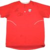 Rusber Estrada Batting Practice Worn & Signed Official New Jersey Jackals Russell Quarter Zip Pullover