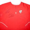 Rusber Estrada Batting Practice Worn & Signed Official New Jersey Jackals Russell Quarter Zip Pullover