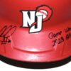 Rusber Estrada Game Worn & Signed Official New Jersey Jackals Rawlings Mach Carbon Batting Helmet