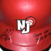 Rusber Estrada Game Worn & Signed Official New Jersey Jackals Rawlings Mach Carbon Batting Helmet