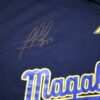 Rusber Estrada Team Issued & Signed Official Navegantes del Magallanes Baseball NA XL Hooded Sweatshirt