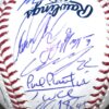 2018 Scranton Wilkes-Barre RailRiders Team Signed Rawlings OML Baseball with 25 Signatures Including Nasty Nestor Cortes, Tyler Wade, Giovanny Urshela & Others!