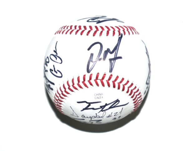 2021 Mississippi Braves Team Signed Official Minor League Baseball - 15 Signatures Including Spencer Strider, Drew Lugbauer and Others!