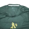 Armando Alvarez 2024 Practice Worn & Signed Official Oakland Athletics Long Sleeve Nike Shirt - Worn for BP!!!!1