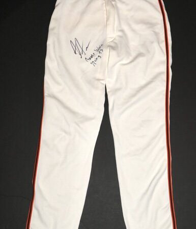 Armando Alvarez San Francisco Giants Game Worn & Signed Nike MLB Pants - Worn In Spring Training!