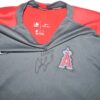 Coleman Crow Practice Worn & Signed Official Los Angeles Angels Nike Baseball Pullover XL Sweatshirt