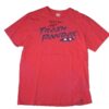 Coleman Crow Practice Worn & Signed Official Red & Blue Rocket City Trash Pandas '47 Shirt