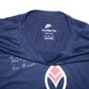 Drake Baldwin Gwinnett Stripers 2024 Practice Worn & Signed Blue Nike Dri-Fit XL Shirt - Prospect of the Year!