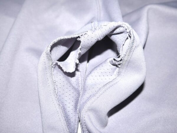 Javier Valdes 2023 Mississippi Braves Game Worn & Signed Authentic Nike Pants - Good Wear with Hole in Groin Area!1