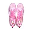 TJ Rumfield 2024 Scranton/Wilkes-Barre RailRiders Game Worn & Signed Pink Under Armour Baseball Cleats - Designed by UA for Mothers Day!
