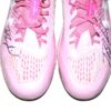 TJ Rumfield 2024 Scranton/Wilkes-Barre RailRiders Game Worn & Signed Pink Under Armour Baseball Cleats - Designed by UA for Mothers Day!