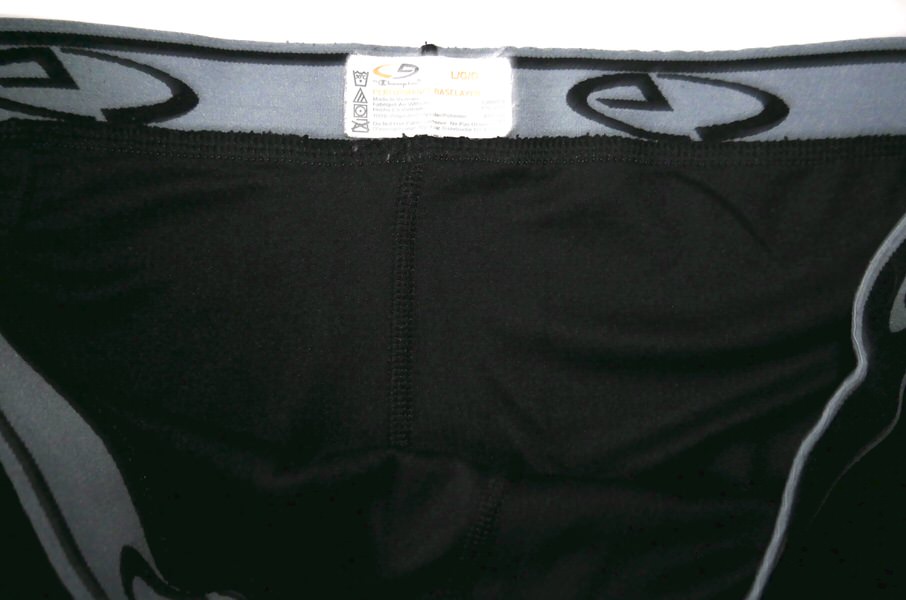 Zach Muckenhirn Charlotte Knights Game Worn & Signed Go Sox! Black Champion Leggings