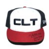Zach Muckenhirn Game Worn & Signed Official Charlotte Knights “CLT” Throwback New Era 59FIFTY Fitted Hat