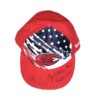 Zach Muckenhirn Game Worn & Signed Official Charlotte Knights July 4th Stars & Stripes New Era 59FIFTY Hat