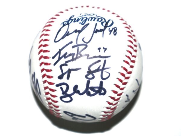 2021 Mississippi Braves Team Signed Official Minor League Baseball - 18 Signatures Including Spencer Strider, Luke Waddell and Others!